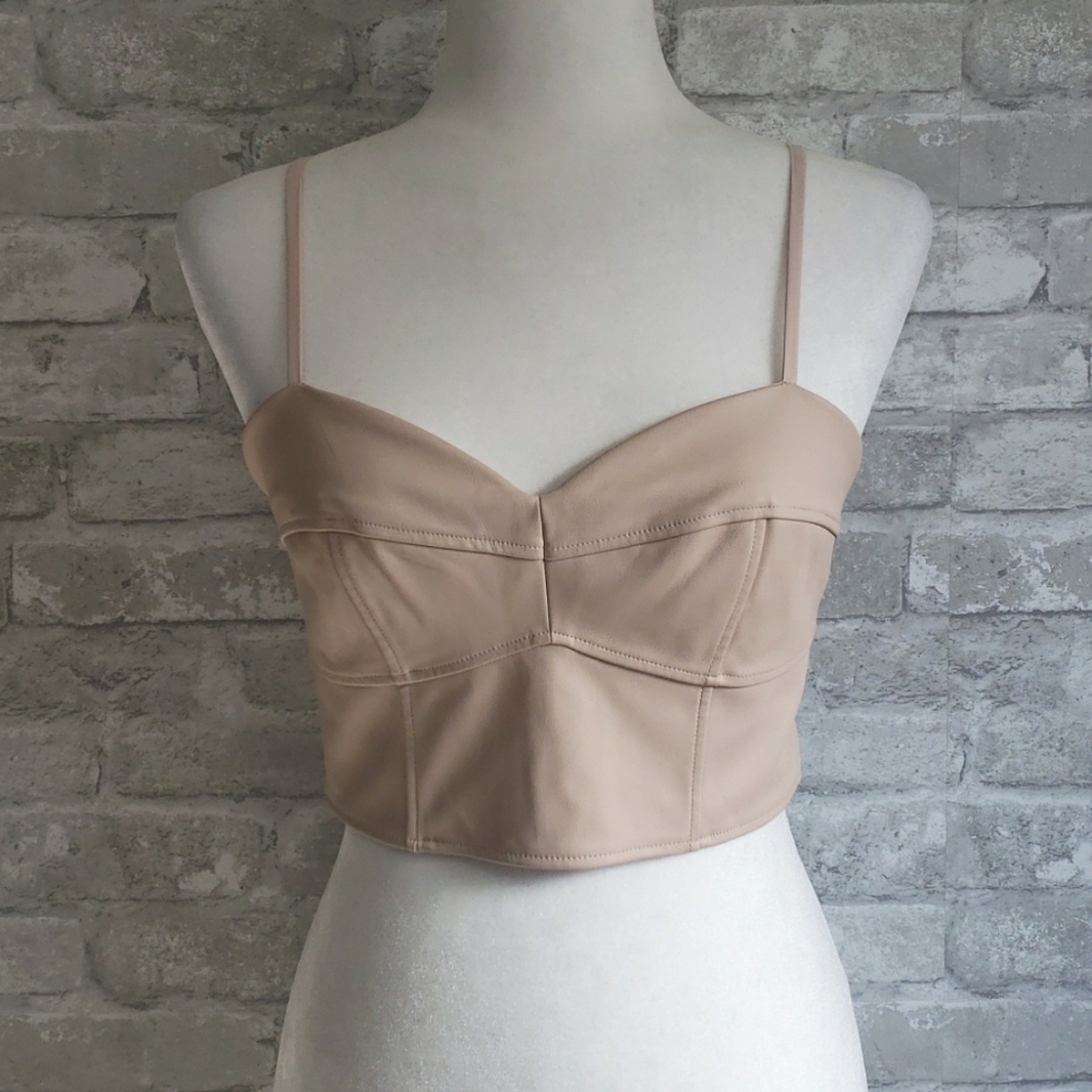 EXPRESS Faux Leather Bralette, Women's S/P, EUC & Like New, $25